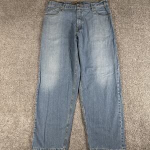 Levis Silvertab Jeans Mens 38x34 Blue Baggy Fit Denim Y2K Grunge Skater Rave
